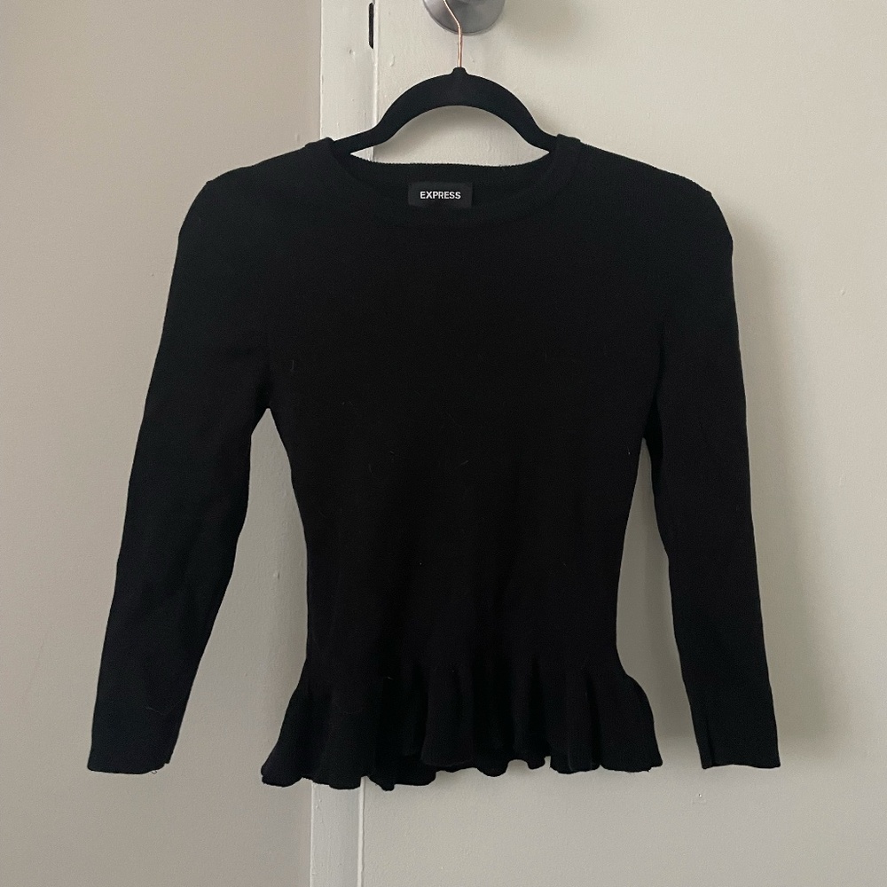 Express Peplum Women's Top